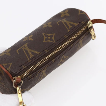 Louis Vuitton Papillon Pochette Monogram Canvas, BROWN, CANVAS, Clutche & pouche