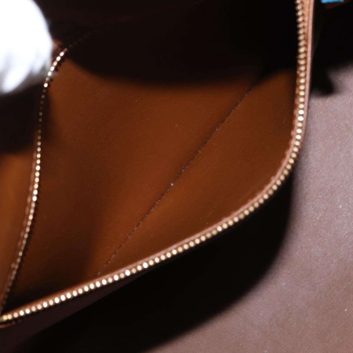 Louis Vuitton Houston Handbag Monogram Vernis, BROWN, PATENT_LEATHER, Handbag