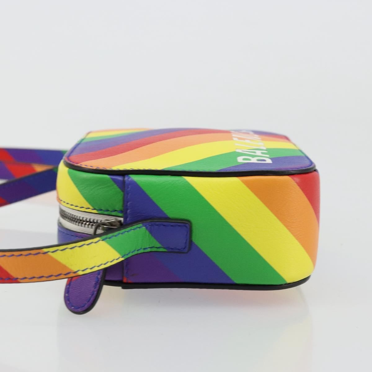 Balenciaga Everyday Camera Bag Leather, Multicolour, Leather, Shoulder Bag