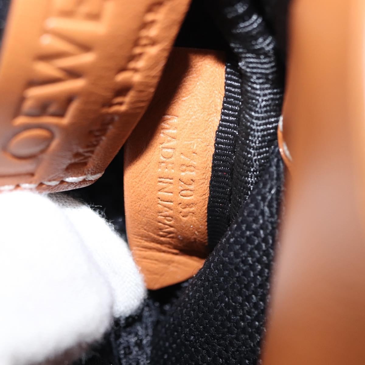 Loewe Eye/Loewe/Nature Zip Neck Pouch Canvas with Applique, MULTICOLOUR, CANVAS, Clutche & pouche