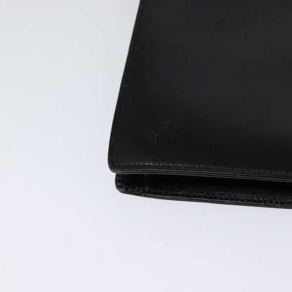 Gucci Vintage Flap Shoulder Bag Leather, BLACK, LEATHER, Shoulder bag