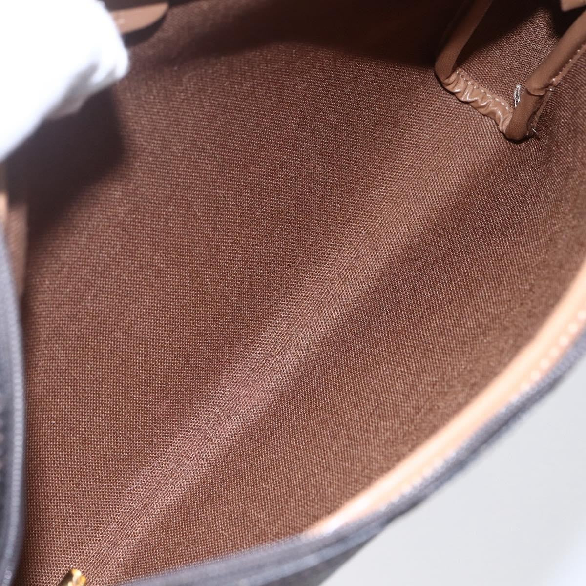 Christian Dior Vintage Honeycomb Shoulder Bag Canvas, BLACK, CANVAS, Shoulder bag