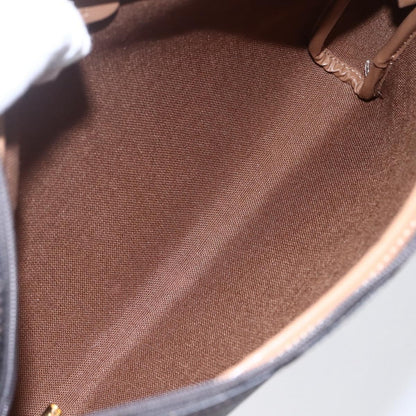 Christian Dior Vintage Honeycomb Shoulder Bag Canvas, BLACK, CANVAS, Shoulder bag