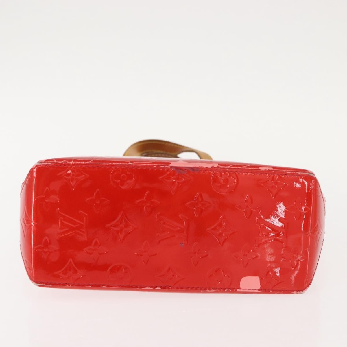 Louis Vuitton Reade Handbag Monogram Vernis, RED, PATENT_LEATHER, Handbag