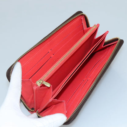 Louis Vuitton Porte-Monnaie Zippy Wallet Monogram Evasion, BROWN, CANVAS, Wallets