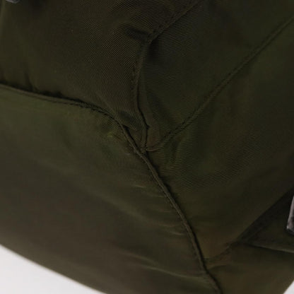 Prada Double Front Pocket Backpack Tessuto, GREEN, NYLON, Backpack