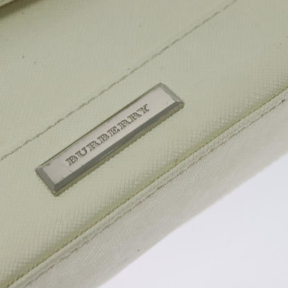 Burberry Flap Shoulder Bag Leather, WHITE, LEATHER, Shoulder bag