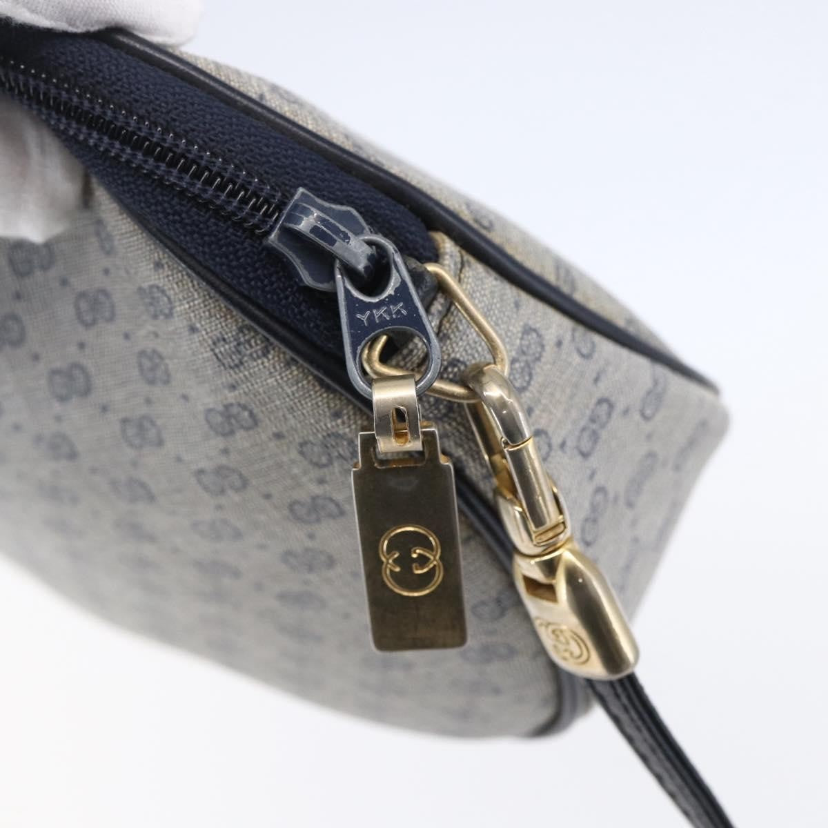 Gucci Micro GG supreme shoulder bag GG canvas, NAVY, CANVAS, Shoulder bag