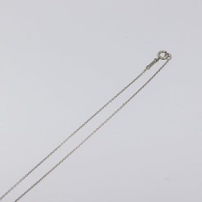 Tiffany & Co. Elsa Peretti Open Heart Pendant Necklace Sterling Silver, SILVER, SILVER, Necklace