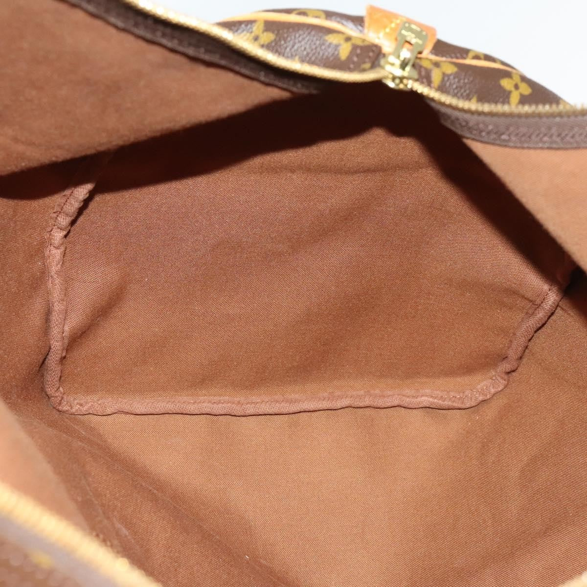 Louis Vuitton Keepall Bag Monogram Canvas, BROWN, CANVAS, Travel bag