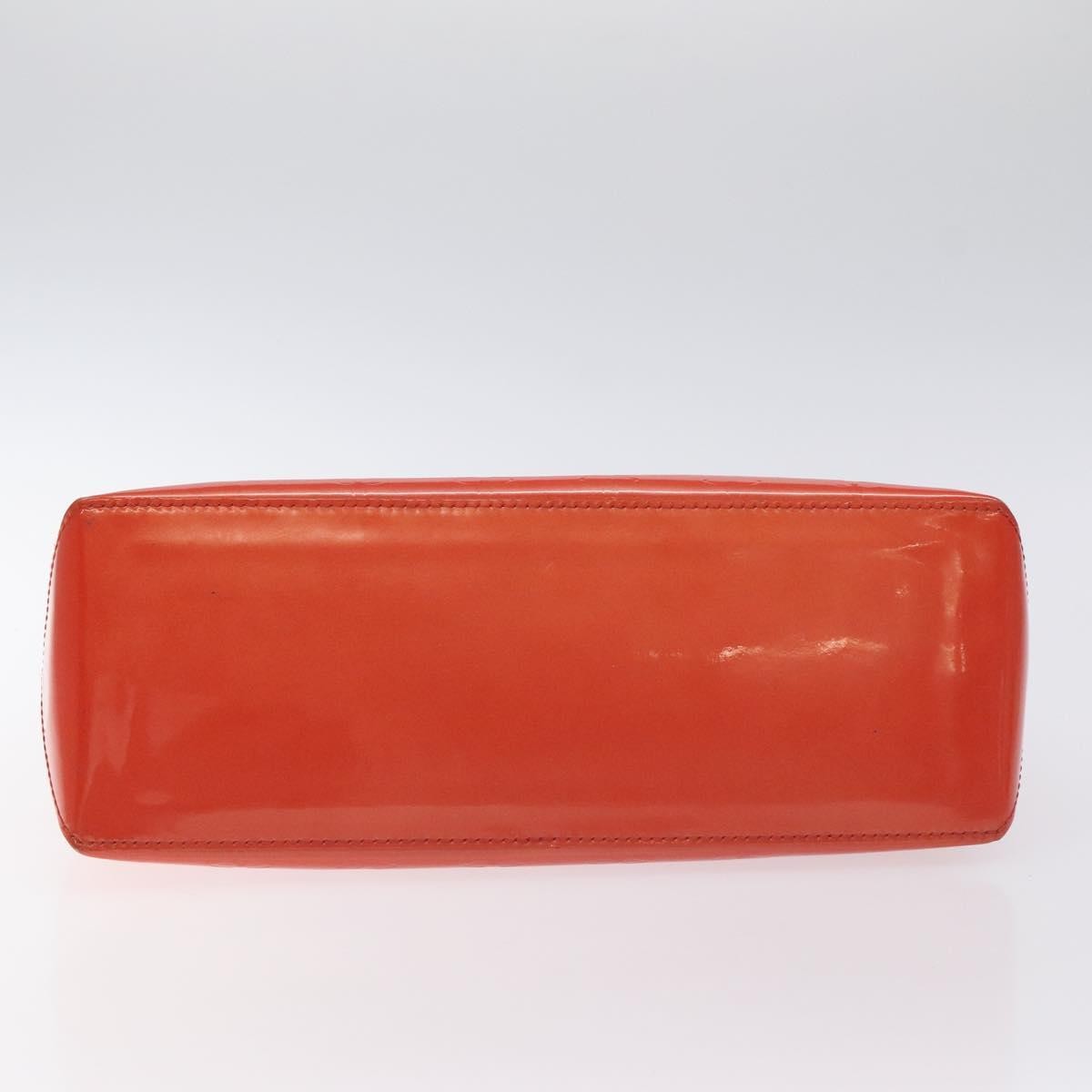 Louis Vuitton Wilshire Handbag Monogram Vernis, ORANGE, PATENT_LEATHER, Handbag