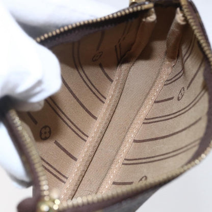 Louis Vuitton Pochette Accessoires Limited Edition Monogram Canvas, BROWN, CANVAS, Clutche & pouche