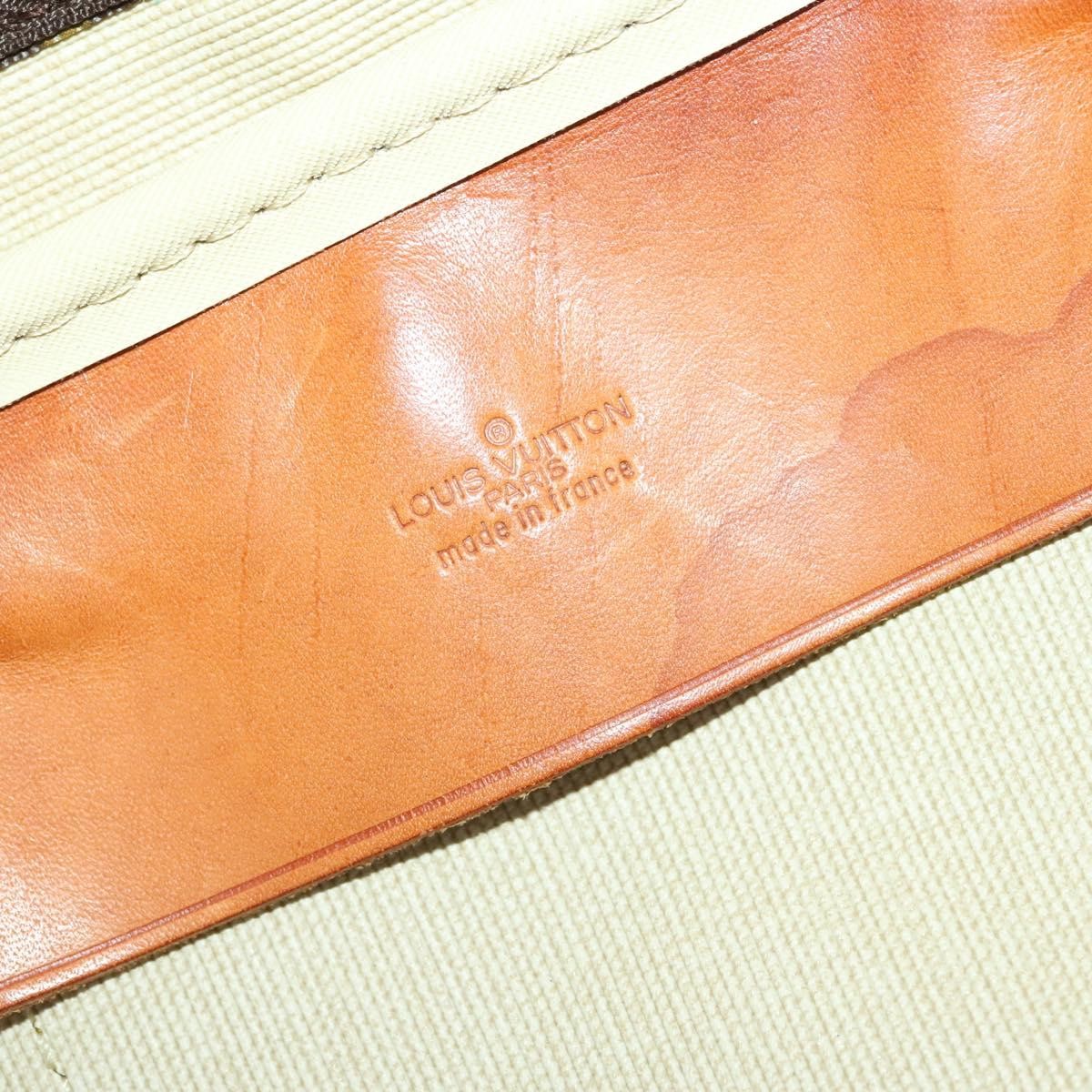 Louis Vuitton Sirius Handbag Monogram Canvas, BROWN, CANVAS, Handbag