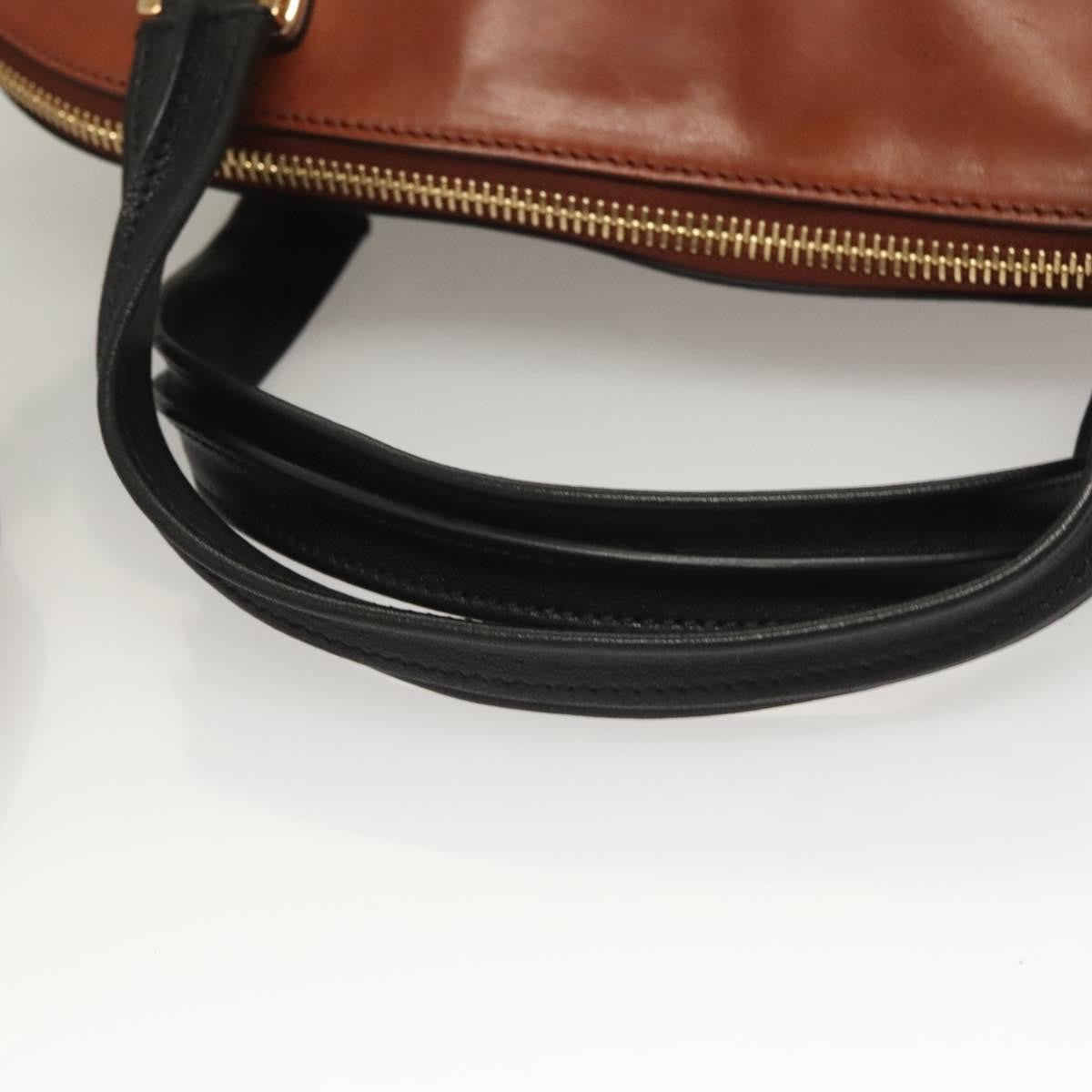 Chloe Angie Tote Leather, BROWN, LEATHER, Tote bag