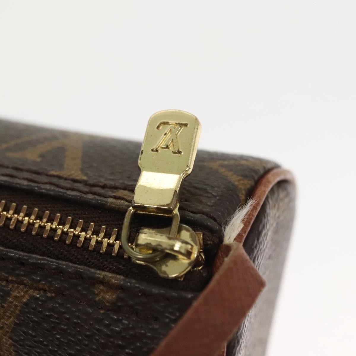 Louis Vuitton Papillon Pochette Monogram Canvas, BROWN, CANVAS, Handbag