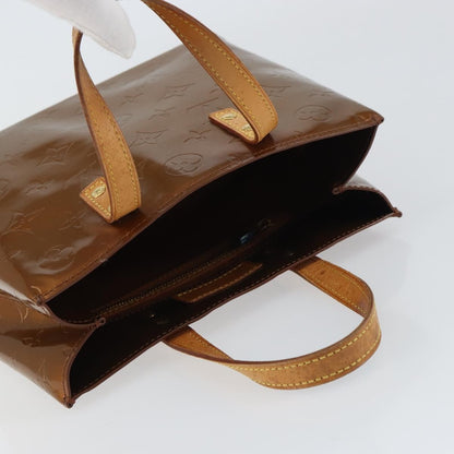 Louis Vuitton Reade Handbag Monogram Vernis, BROWN, PATENT_LEATHER, Tote bag