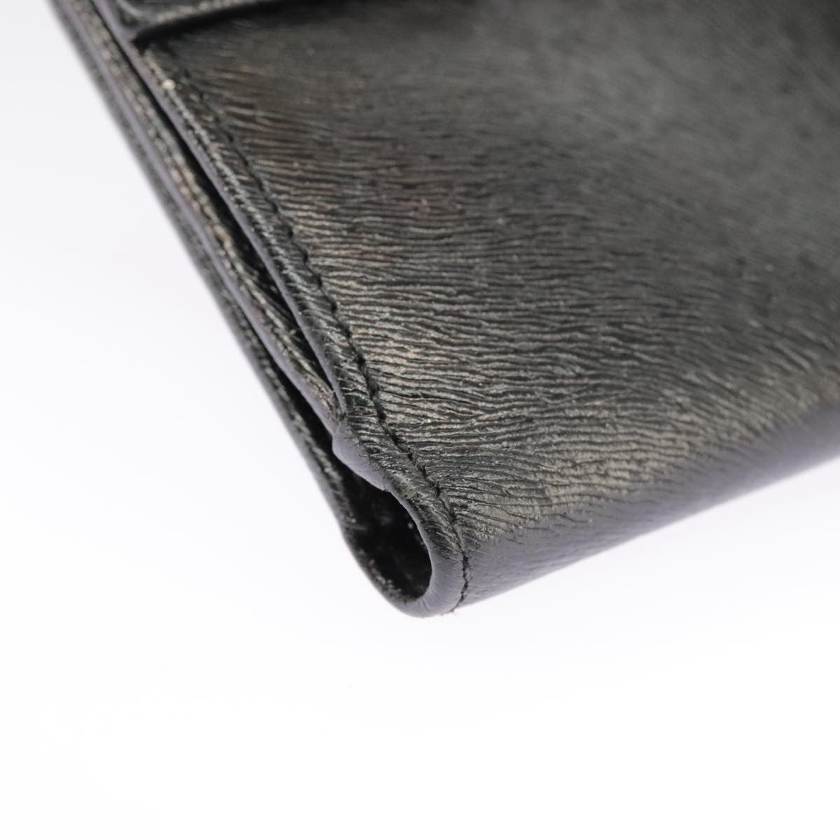 Fendi Bifold Flat Wallet Joshua Vides Printed Leather, BLACK, LEATHER, Wallets