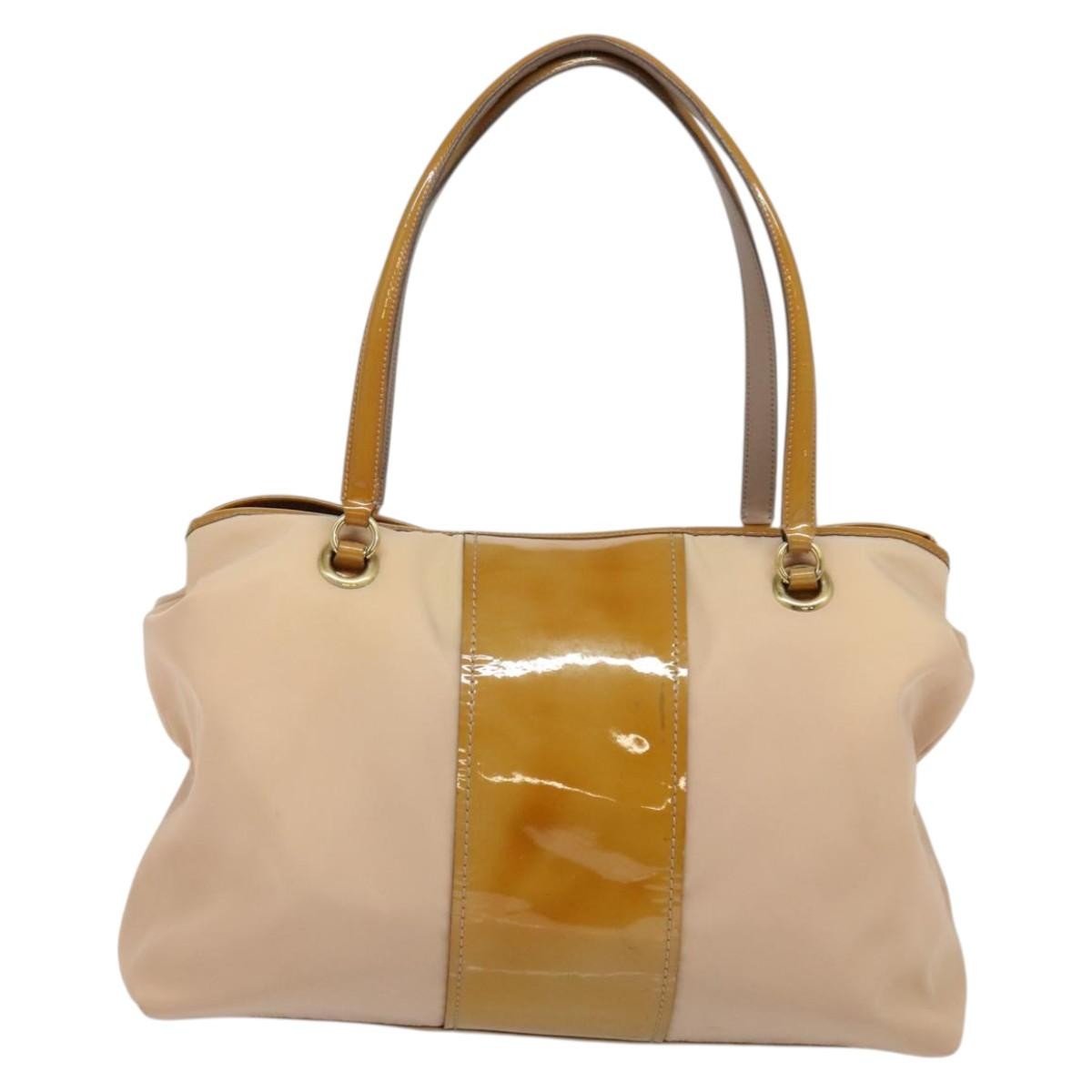 Salvatore Ferragamo Vala tote Nylon, PINK, NYLON, Tote bag