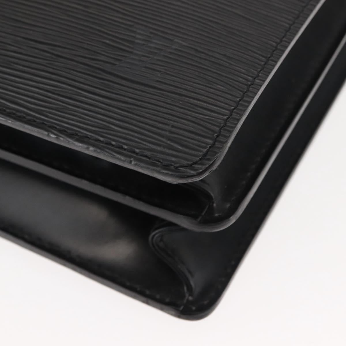 Louis Vuitton Serviette Conseiller Briefcase Epi Leather, BLACK, LEATHER, Briefcase