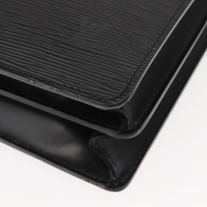 Louis Vuitton Serviette Conseiller Briefcase Epi Leather, BLACK, LEATHER, Briefcase