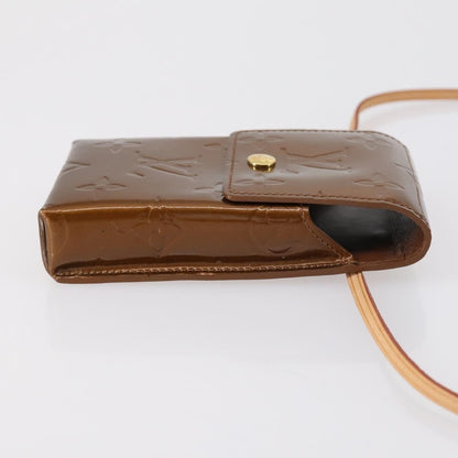 Louis Vuitton Walker Cigarette Case Holder Monogram Vernis, BROWN, PATENT_LEATHER, Clutche & pouche