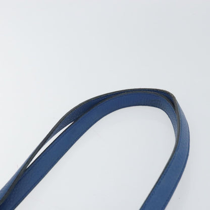 Prada Tote Vitello Daino Vitello Daino, BLUE, LEATHER, Tote bag