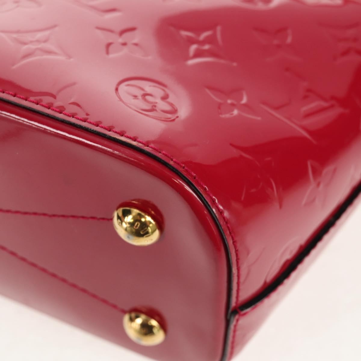 Louis Vuitton Montebello Handbag Monogram Vernis, PINK, PATENT_LEATHER, Handbag