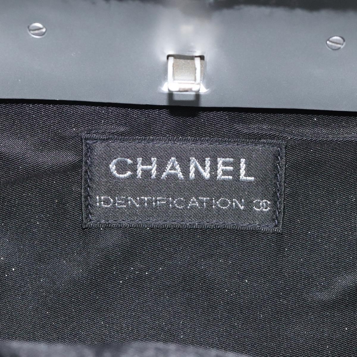 Chanel Millennium Shoulder Bag Felt, GRAY, SYNTHETIC, Shoulder bag