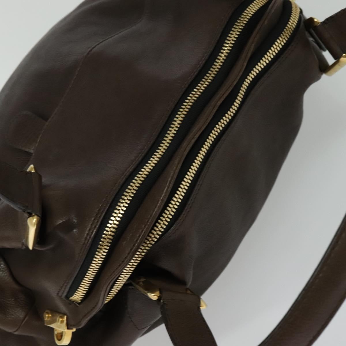 Chloe Vintage Tote bag Leather, BROWN, LEATHER, Tote bag