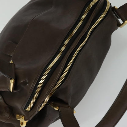 Chloe Vintage Tote bag Leather, BROWN, LEATHER, Tote bag