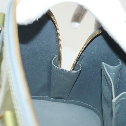 Louis Vuitton Alma Handbag Monogram Vernis, GREEN, PATENT_LEATHER, Handbag