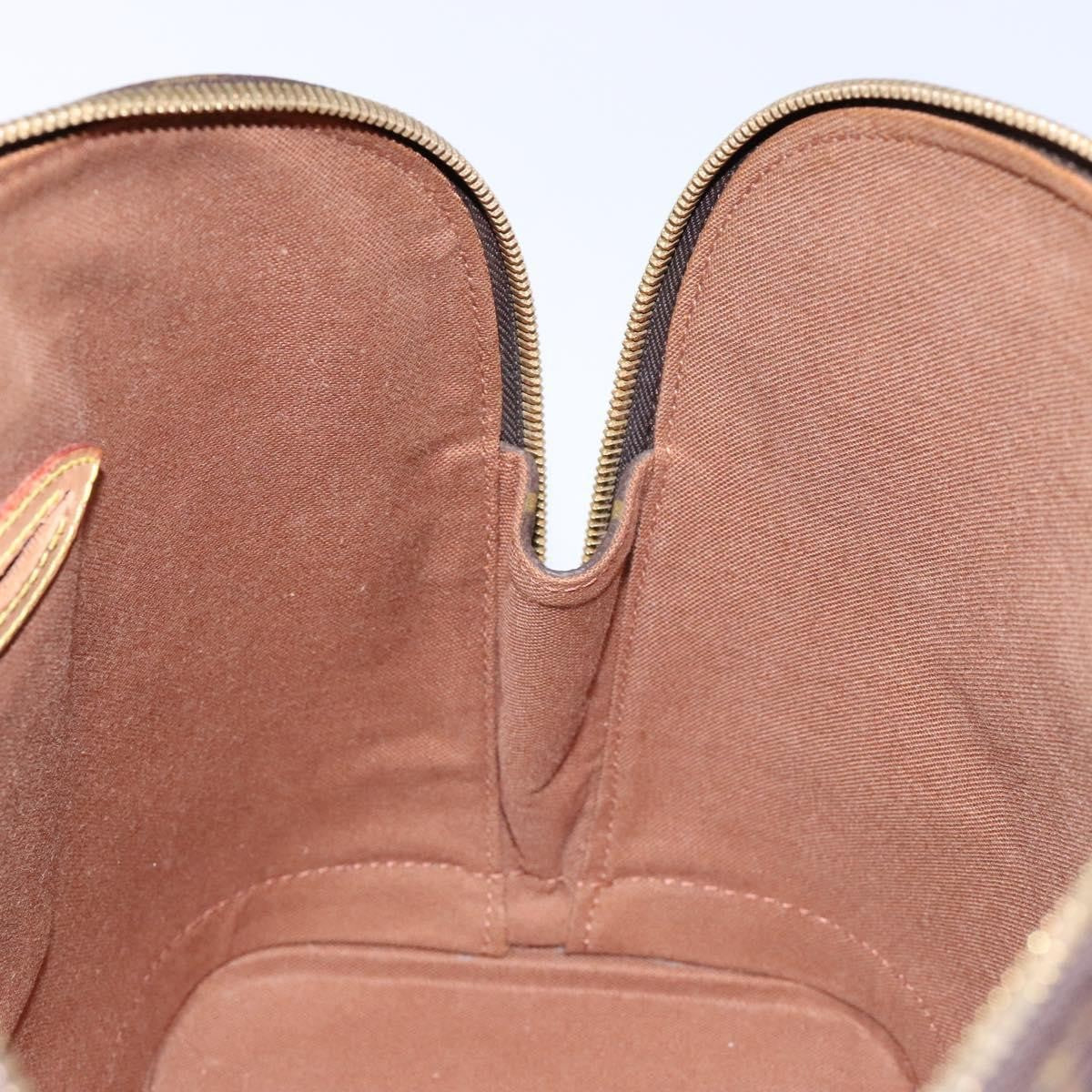 Louis Vuitton Alma Handbag Monogram Canvas, BROWN, CANVAS, Handbag