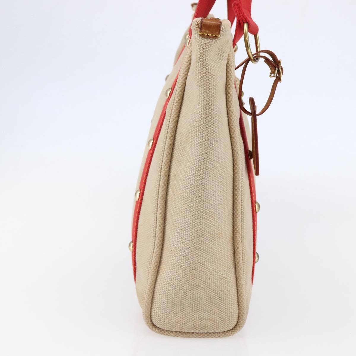 Louis Vuitton Antigua Tote Canvas, BEIGE, CANVAS, Tote bag