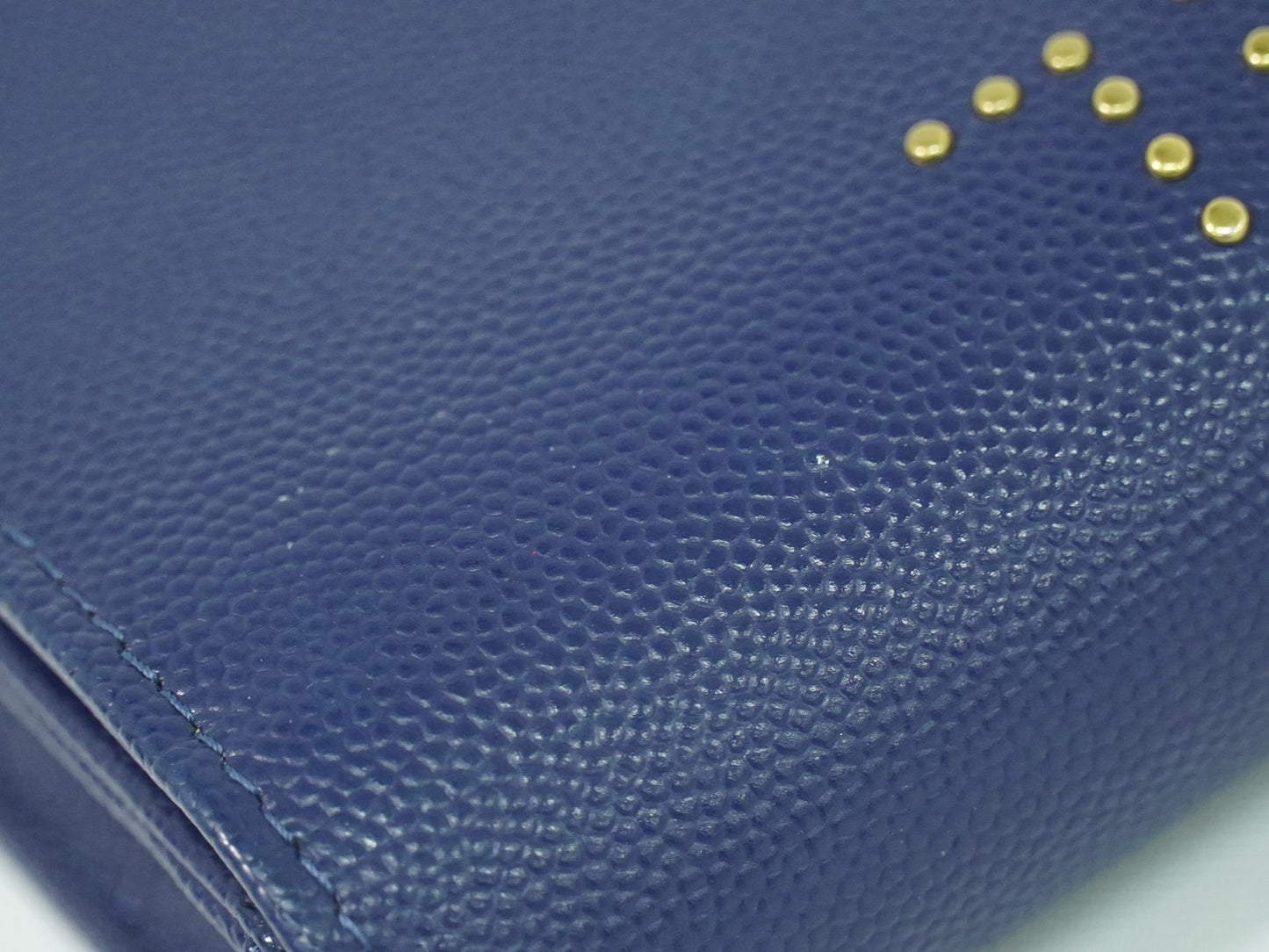 Chanel Deauville Flap Wallet Caviar, NAVY, LEATHER, Wallets