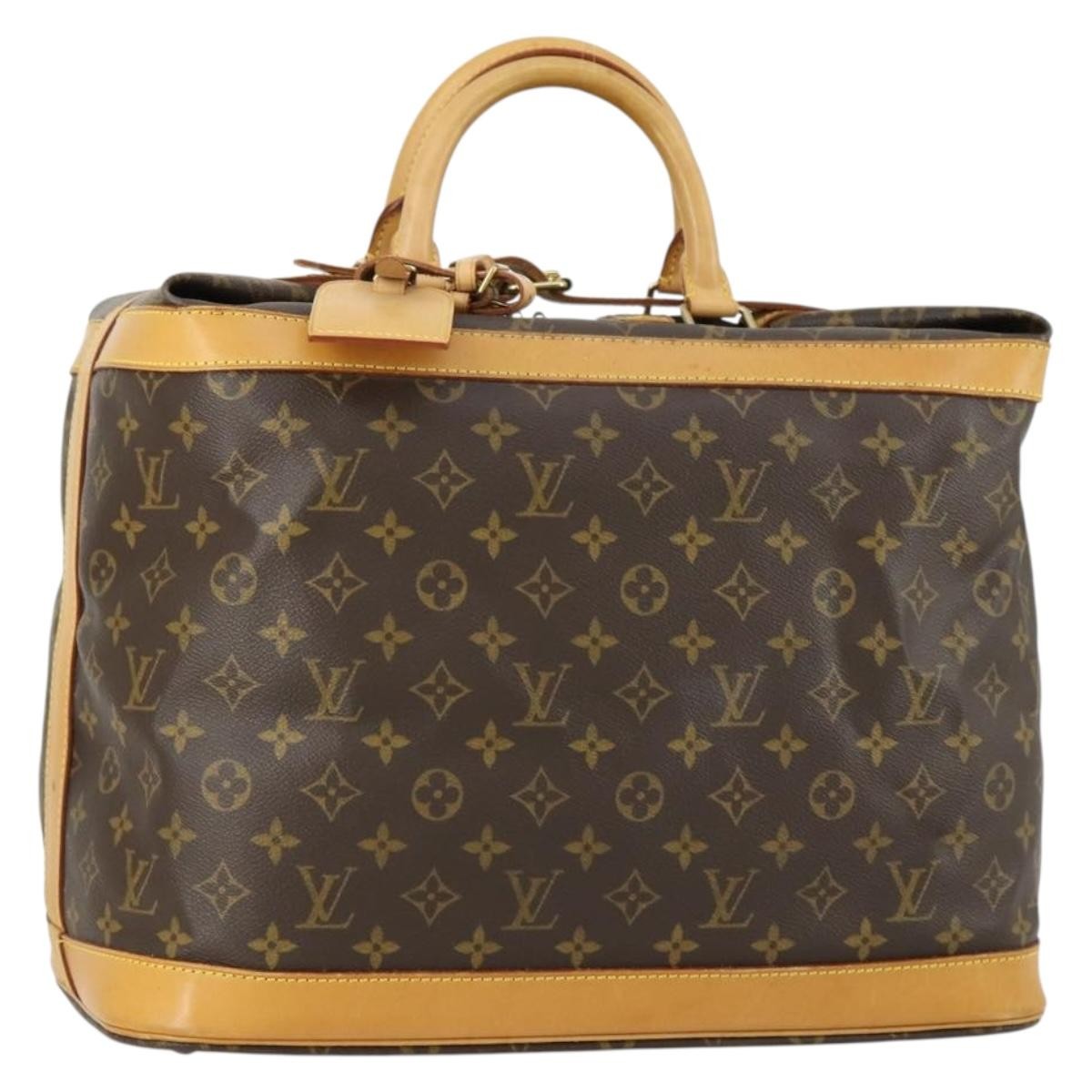 Louis Vuitton Cruiser Handbag Monogram Canvas, BROWN, CANVAS, Travel bag