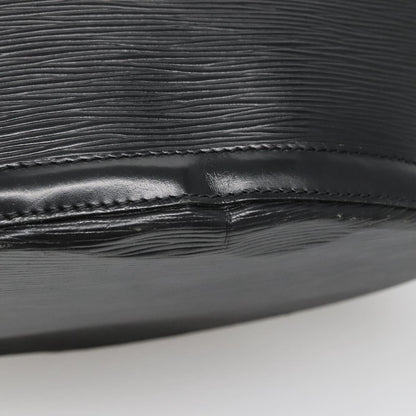 Louis Vuitton Saint Jacques Handbag Epi Leather, BLACK, LEATHER, Shoulder bag