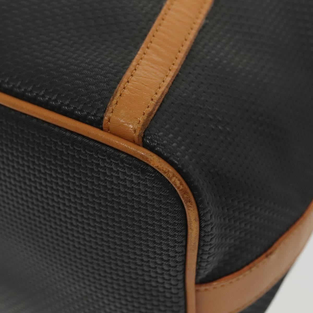 Saint Laurent Vintage Shoulder Bag PVC Leather, BLACK, PVC, Shoulder bag