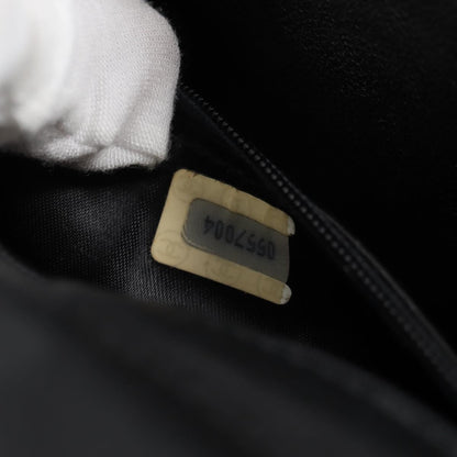 Chanel Floral CC Flap Bag Leather, WHITE, LEATHER, Shoulder bag