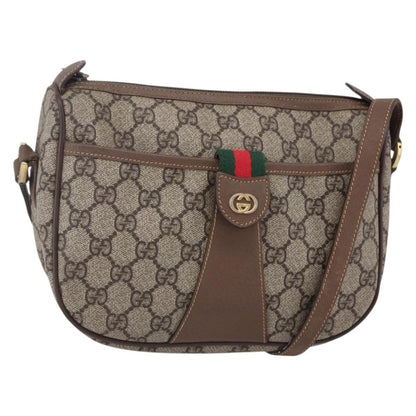 Gucci Vintage Web Crossbody Bag GG Canvas, BEIGE, CANVAS, Shoulder bag