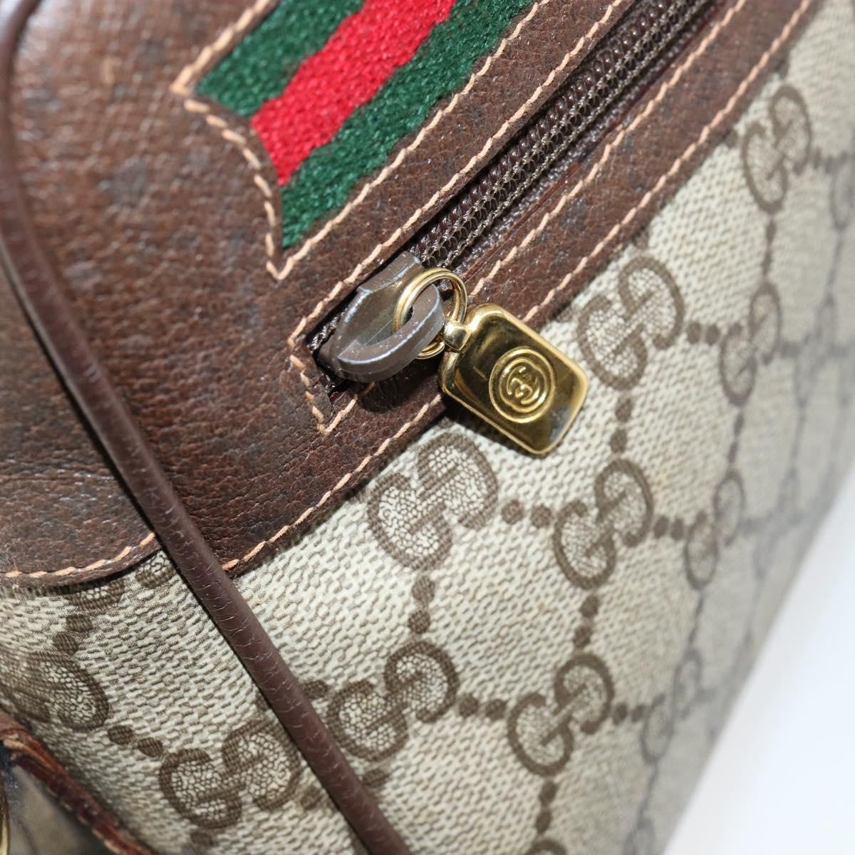 Gucci Vintage Ophidia Shoulder Bag GG Canvas, BEIGE, PVC, Shoulder bag