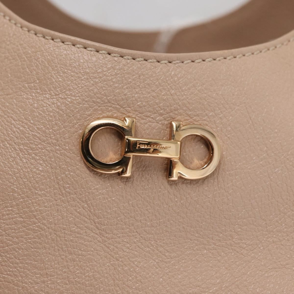 Salvatore Ferragamo Betulla Chain Tote Leather, PINK, LEATHER, Tote bag