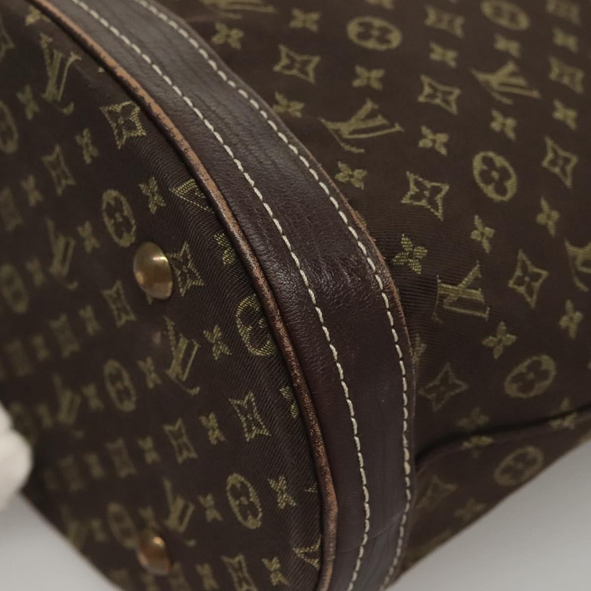 Louis Vuitton Bucket Bag Canvas, BROWN, CANVAS, Handbag