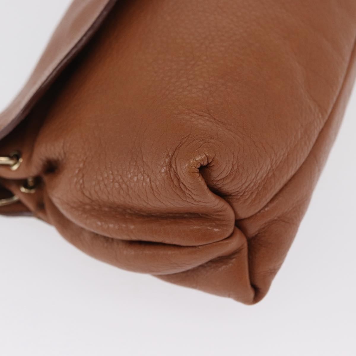Chloe Lily Shoulder bag Leather, BROWN, LEATHER, Shoulder bag