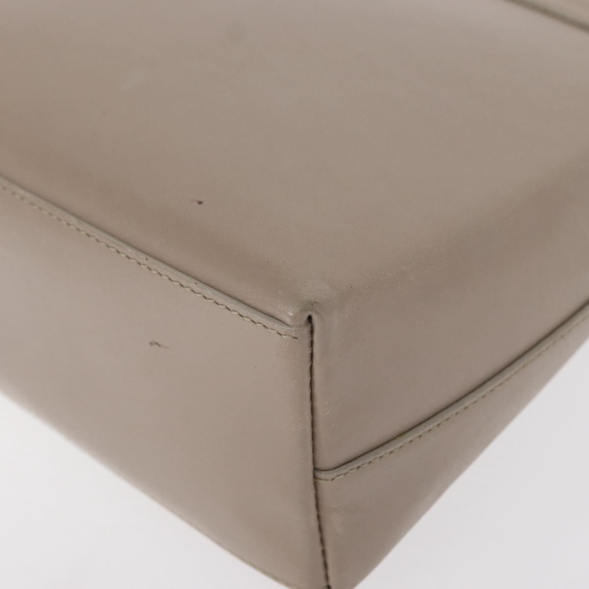 Gucci Vintage Bamboo Handle Bag Leather, BEIGE, LEATHER, Handbag