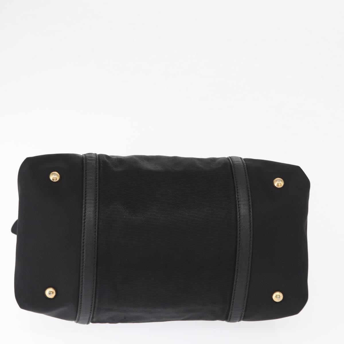 Salvatore Ferragamo Vala Handbag Nylon, BLACK, NYLON, Handbag