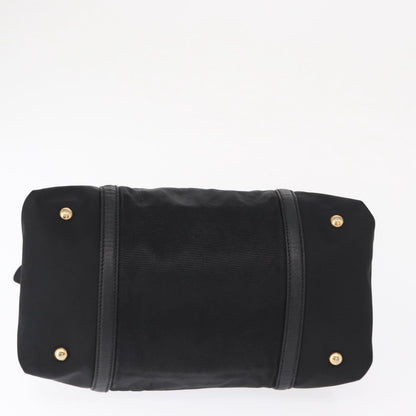 Salvatore Ferragamo Vala Handbag Nylon, BLACK, NYLON, Handbag
