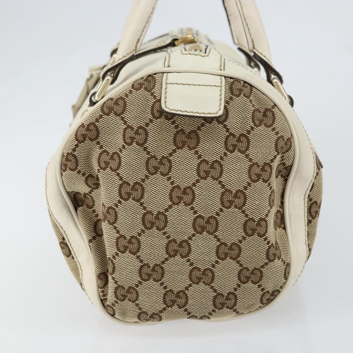 Gucci Trophy Boston Bag GG Canvas, BEIGE, CANVAS, Handbag