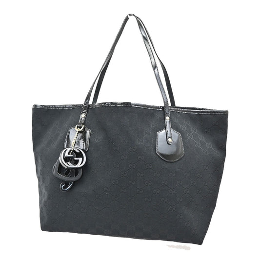 Gucci Jolie Tote GG Canvas, BLACK, CANVAS, Tote bag
