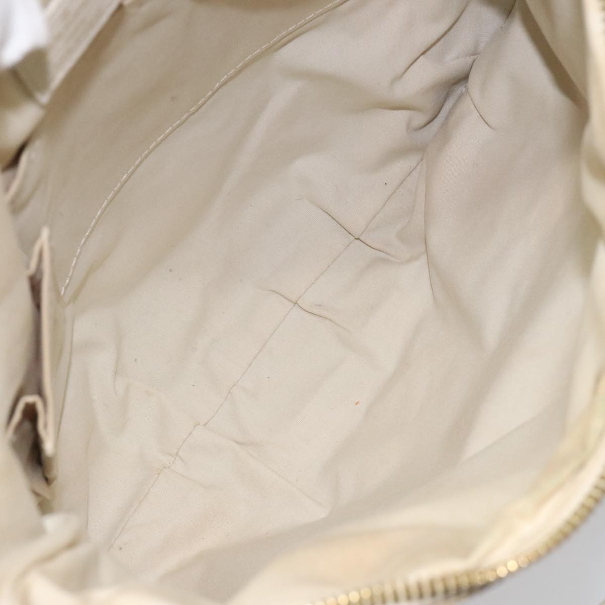 Louis Vuitton Marina Handbag Mini Lin Croisette, BEIGE, CANVAS, Handbag