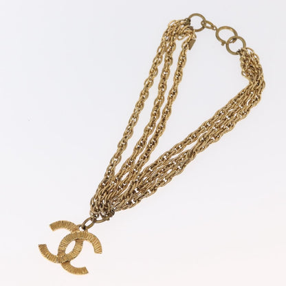 Chanel CC Necklace Metal, GOLD, METAL, Necklace
